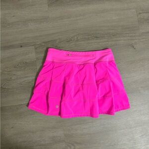 RARE pow pink pace rival skirt